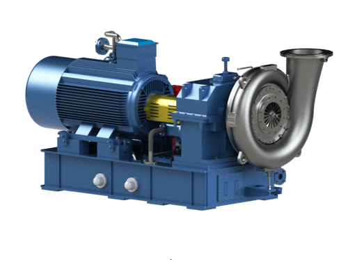 توربو بلوئر با دنده یکپارچه