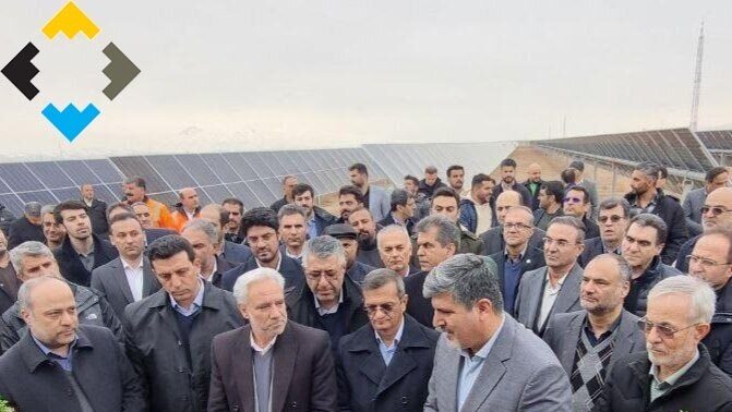 افتتاح نیروگاه خورشیدی ۱۳ مگاواتی در شهرستان قروه کردستان با مشارکت فیتکو