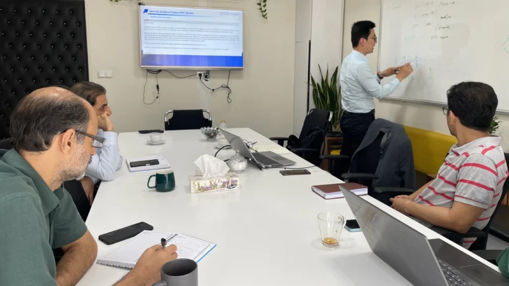 جلسه آموزشی بررسی راهکارهای بهبود عملکرد پمپهای سانتریفیوژ API610 با حضور شرکت Wikow Pump