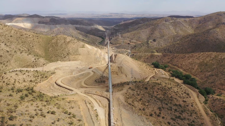 اجرای پروژه نوار نقاله اورلند و تأمین رولیکبار برای معدن مس درهزار توسط فیتکو