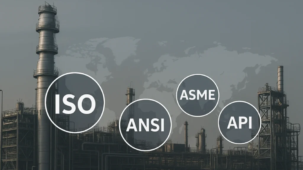 استانداردهای جهانی تجهیزات نفت و گاز